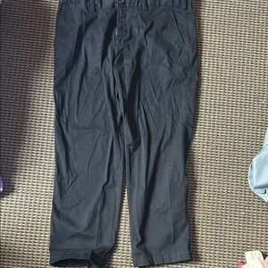 GAP Black Chinos with Full-Length Legs and Straight Leg Design